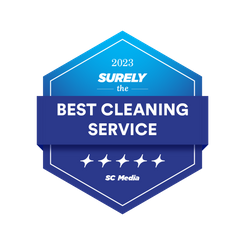 best cleaning service in Vancouver badge